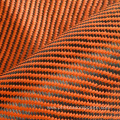 orange aramid carbon fiber hybrid cloth jacquard fabric